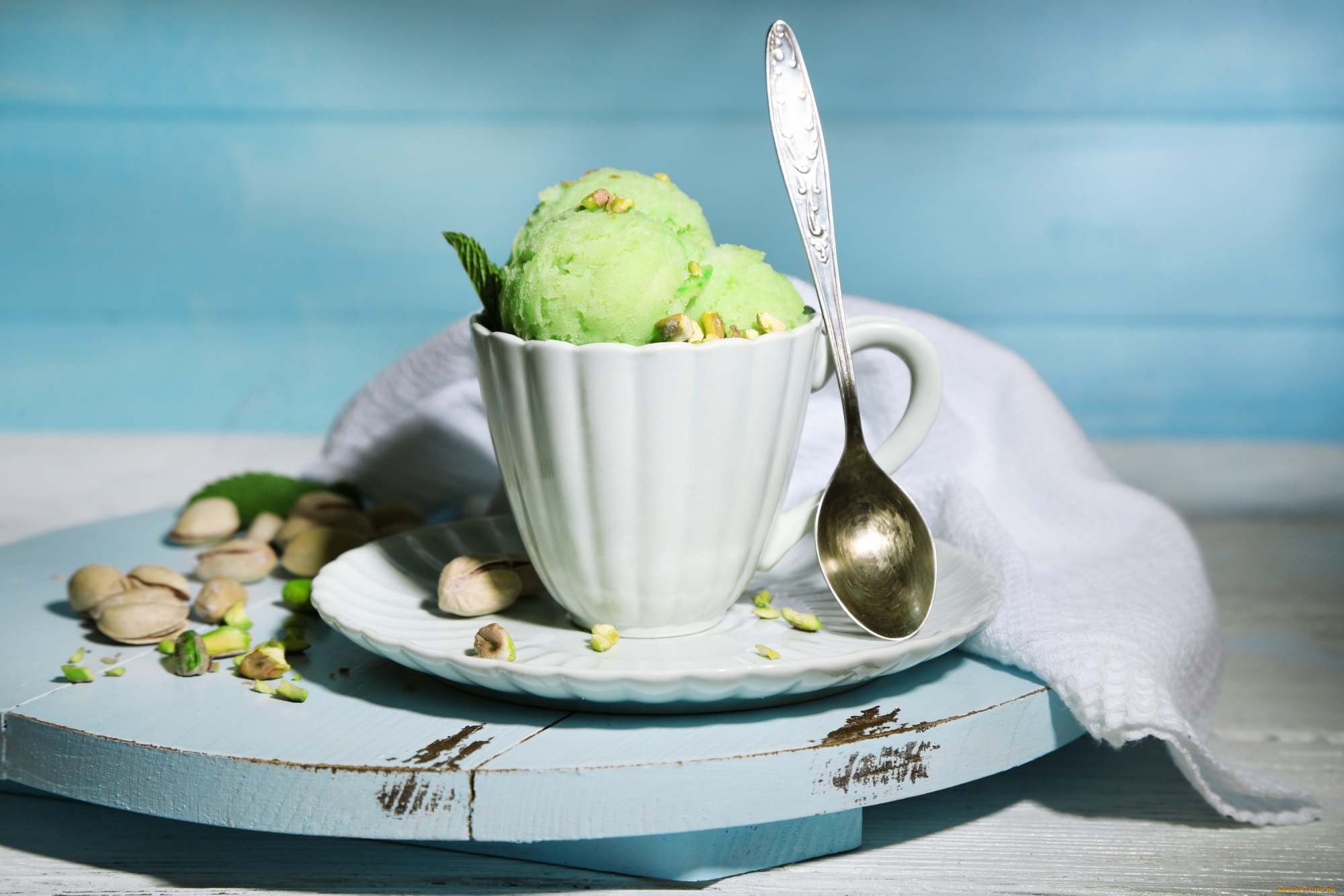 Pistachio Ice-cream